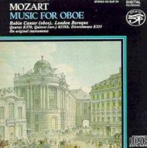 Wolfgang Amadeus Mozart: Music For Oboe