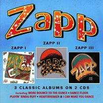 Zapp I / Zapp II / Zapp Iii: 3 Classic Albums On 2cds - Deluxe Edition (Jewel Case)