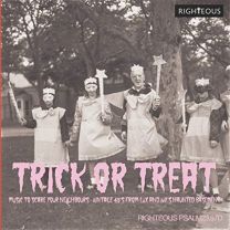 Trick Or Treat: Music To Scare Your Neighbours ~ Vintage 45s From Lux and Ivy's Haunted Basement