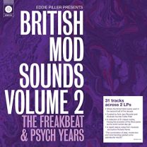 Eddie Piller Presents British Mod Sounds of the 1960s Volume 2: the Freakbeat & Psych Years (2 X 140g Black Vinyl)