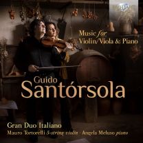Santorsola: Music For Violin/Viola & Piano
