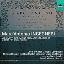Marc'antonio Ingegneri, Vol. 3: Missa Susanne Un Jour A5