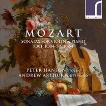 Mozart: Sonatas For Violin and Piano, K301, K304-5 & K454