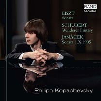 Liszt; Schubert; Janacek: Sonata, Wanderer Fantasy, Sonata 1.x.1905