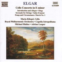 Elgar: Cello Concerto In E Minor / Introduction and Allegro