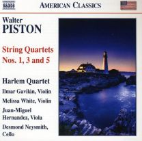 Piston: String Quartets 1, 3, 5