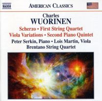 Wuorinen: Second Piano Quintet/ Scherzo/ Viola Variations