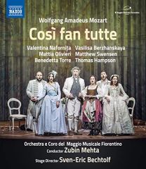 Mozart: Cosi Fan Tutte [various] [naxos: Nbd0147v]