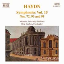 Haydn : Symphonies Nos. 72,93 and 95 (Vol 15)