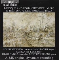 Baroque and Romantic Vocal Music (Fagius, Parsons, von Bahr)