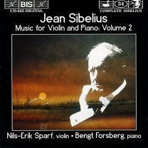 Sibelius - Music For Violin and Piano, Volume 2