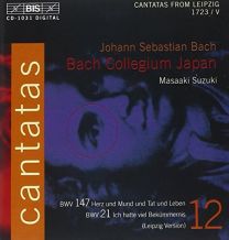 Bach: Cantatas, Vol 12 (Bwv 147, 21) /Concerto Palatino · Bach Collegium Japan · Suzuki