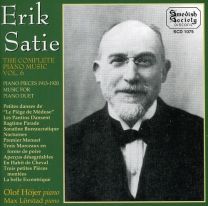 Satie: the Complete Piano Music, Vol. 6