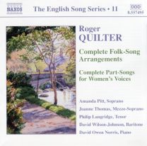 Quilter: Folk-Song Arrangements / Part-Songs For Women's Voices
