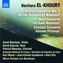El-Khoury: Concertos [sara Nemtanu, David Guerrier, Patrick Messina]