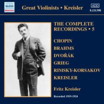 Kreisler Complete Recordings Vol. 5