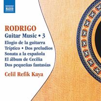 Joaquin Rodrigo: Guitar Music, Vol. 3