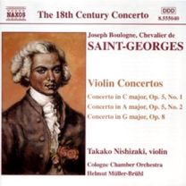 Saint-Georges - Violin Concertos