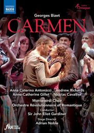 Bizet: Carmen [anna Caterina Antonacci; Andrew Richards; Monteverdi Choir; Orchestre Revolutionnaire Et Romantique; Sir John Eliot Gardiner] [naxos: 2110685-86]
