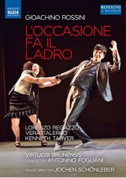 Rossini: Loccasione Fa Ladro [patrick Kabongo; Vera Talerko; Kenneth Tarver; Antonino Fogliani] [naxos: 2110706]