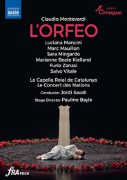 Monteverdi: L Orfeo [luciana Mancini; Marianne Beate Kielland; Sara Mingardo; Jordi Savall] [naxos: 2110733]