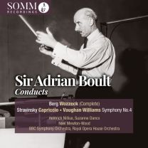 Berg, Stravinsky & Vaughan Williams: Orchestral Works (Live)