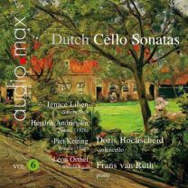 Dutch Cello Sonatas - For Violoncello and Piano Vol. 6