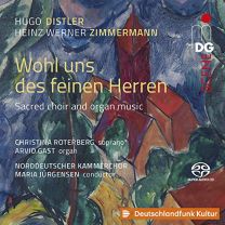Distler/Zimmerman: Sacred Choir & Organ Music (Sacd)