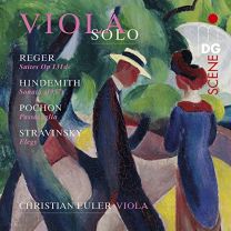 Solo Sonatas For Viola: Hindemith; Reger; Stravinsky (Sacd)