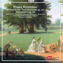 Franz Krommer: Concerto For Two Clarinets Op. 35/Concertino...