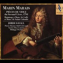 Marin Marais - Pieces de Viole Du Second Livre (Le Parnasse de La Viole Vol. Ii)