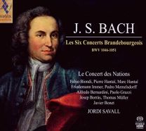 Bach: the Six Brandenburg Concertos Bwv 1046 - Bwv 1051 (Le Concert Des Nations)