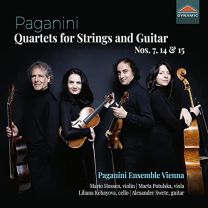 Nicolo Paganini: Quartets For Strings and Guitar Nos. 7, 14 and 15