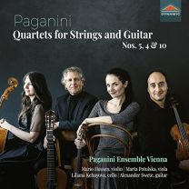 Nicolo Paganini: Quartets For Strings and Guitar, Vol. 3