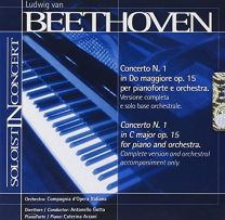 Beethoven, L. Van: Piano Concerto No. 1 (Complete Version and Orchestral Backing Tracks) (Arzani, Compagnia D'opera Italiana Orchestra, Gotta)