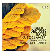 Sibelius, Debussy, Ravel & Lutoslawski: String Quartets