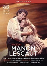 Puccini: Manon Lescaut [robin Leggate; George Macpherson; Placido Domingo; Royal Opera House; Giuseppi Sinopoli] [opus Arte: Oa1342d]