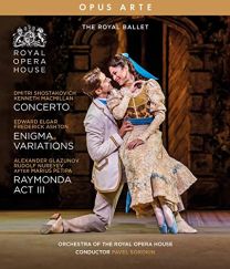 Concerto/Engima/Raymonda [the Royal Ballet] [opus Arte: Oabd7272d]