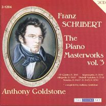 Schubert:pno Mwks Vol 3
