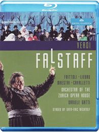 Verdi: Falstaff (Zurich Opera House) (C Major: 711204) (Amrogio Maestri/ Barbara Frittoli/ Orchester der Oper Zurich/ Daniele Gatti/ Sven-Eric Bechtolf) [blu-Ray] [2011]