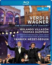 Verdi/ Wagner: Odenonsplatz Concert [yannick Nezet-Segun, Roland Villazon, Thomas Hampson] [blu-Ray]