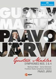 Mahler: Symphonies Nos. 3 & 4 [paavo Jaervi, Waltraus Meier; Genia Kuhmeier; Frankfurt Radio Symphony Orchestra] [c Major: Dvd]