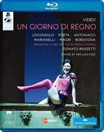 Verdi: Un Giorno Di Regno (Pizzi 2010) (Loconsolo/ Porta/ Antonacci/ Orchestra E Coro Del Teatro Regio Di Parma/ Donato Renzetti/ Luigi Pizzi) (C Major: 720304)
