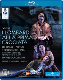 Verdi: Lombardi Crociata (Parma Festival 2009) (Roberto de Biasio/ Michele Pertusi/ Orchestra E Coro Del Teatro Regio Di Parma/ Daniele Callegari) (C Major: 720704) [blu-Ray]