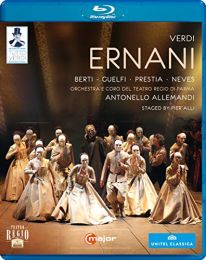 Verdi: Ernani (Parma Festival 2005) (Berti/ Guelfi/ Prestia/ Neves/ Orchestra E Coro Del Teatro Regio Di Parma/ Antonello Allemansi/ Pier' Alli) (C Major: 720904) [blu-Ray]