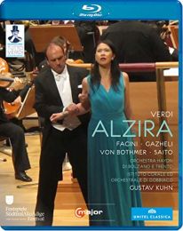 Verdi: Alzira (Facini, Gazheli, von Bothmer, Saito Orchestra Haydn Di Blozano E Trento, Gustav Kuhn) (C Major: 721504) [blu-Ray] [2013]