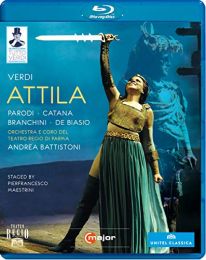 Verdi: Attila (2010) (Parodi/ Catana/ Branchini/ Andrea Battistoni/ Pier Francesco Maestrini) (C Major: 721608) [dvd] [2012]