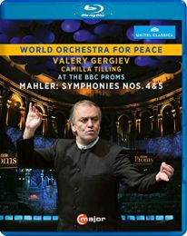 Mahler:symphonies Nos 4 & 5 [valery Gergiev, Camilla Tilling; World Orchestra For Peace] [c Major Entertainment: Blu Ray]