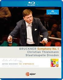 Bruckner:symphony No. 1 [staatskapelle Dresden; Christian Thielemann] [c Major Entertainment: 744704] [blu-Ray]