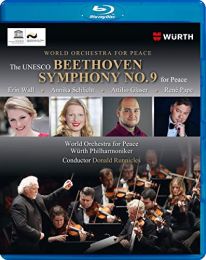Beethoven: Symphony No. 9 [erin Wall; Annika Schlicht; Attilio Glaser; Rene Pape; Donald Runnicles ] [c Major Entertainnment: 749604]